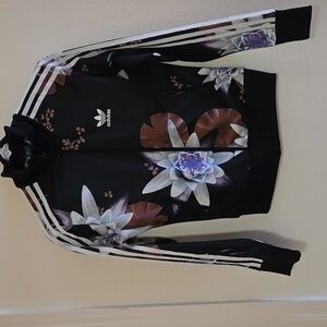 ADIDAS x FARM RIO Collab Limited Edition 2014 LOTUS Zip Black Track Jacket XS